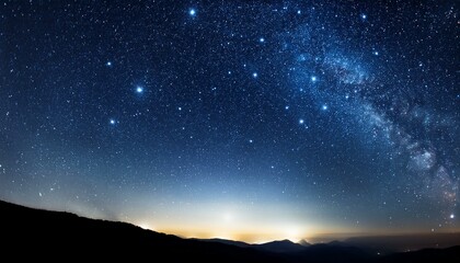 stars in the night sky