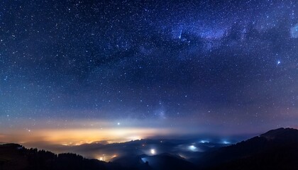 stars in the sky at night