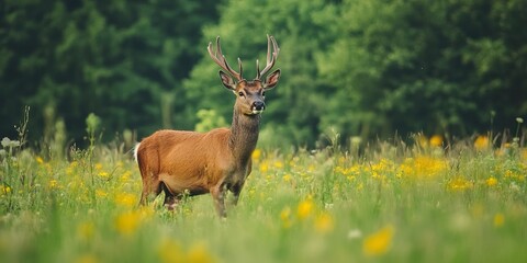 A dangerous animal was spotted in a wild meadow in Poland.