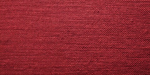 Fototapeta premium Dark red cotton fabric textile texture background seamless pattern