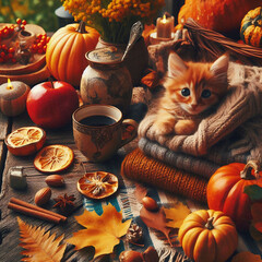 Golden Autumn Foliage

