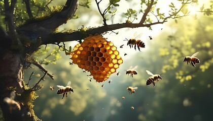 The harmonious work of nature exploring the lives of bees and their role in ecosystems and agriculture