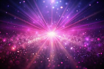 Fototapeta premium dust particles explosion light ray effect