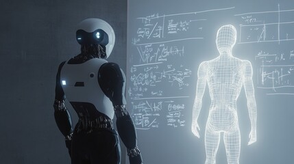 Artificial entity exploring digital human blueprint