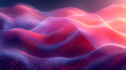 Obraz premium abstract background .blue and pink gradation. circle effect style.