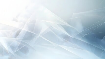 Obraz premium Minimalistic Geometric News Report Background with Soft Blue Tones and Large Space for Text