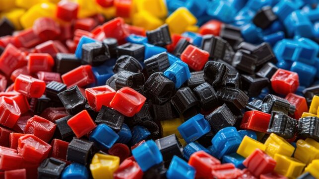 Acrylonitrile Butadiene Styrene (ABS): This durable plastic is strong and impact-resistant, commonly used in toys, automotive parts, and electronic housings due to its glossy finish.