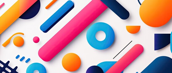 Modern Colorful Abstract Background for Events