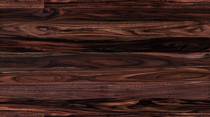 Fototapeta premium Rosewood: This hardwood is characterized by dark brown and reddish hues, celebrated for its fragrance and widely used in furniture, musical instruments, and veneers. 