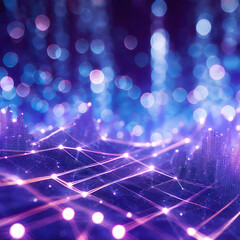 Abstract network technology design 