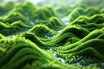 Abstract background and texture, Net Zero, and Carbon Neutral Concepts. AI Generative