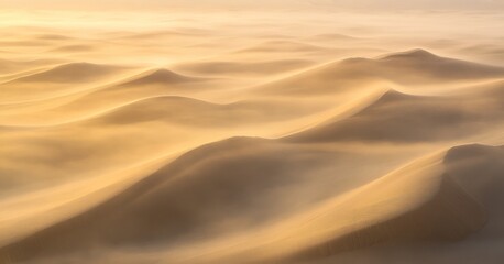 Desert Dunes at Sunrise