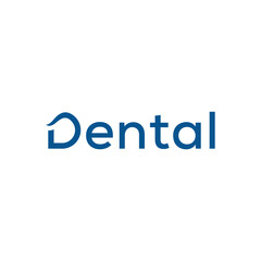 Typography Font Dental, Design Logo Inspiration.