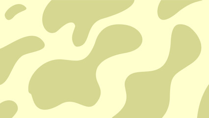 Abstract background with organic, fluid shapes in soft shades of green. This modern take on a camouflage-inspired design offers a natural and versatile look, perfect for various design applications.