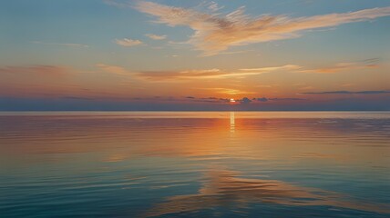 Obraz premium sunset on the beach