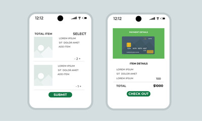 design template for phone app