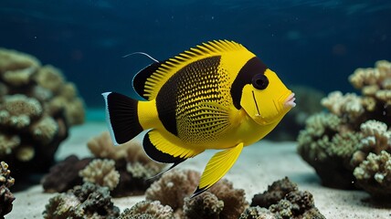 fish in aquarium