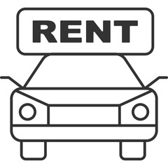 Car Rent Icon