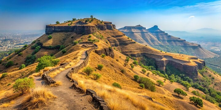 Exploring the surroundings of Sinhagad Fort in Pune