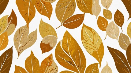 Fototapeta premium Abstract oil painting pattern in a small leave