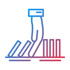 Intervention Vector Icon Style