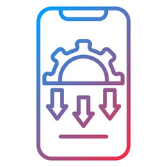 Automation Drawbacks Vector Icon Style