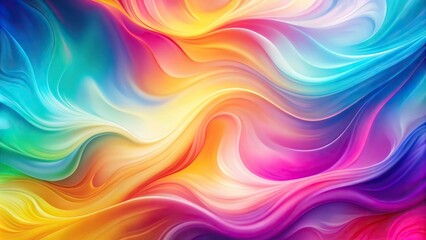 Obraz premium colorful abstract background with soft gradient colors Close-Up