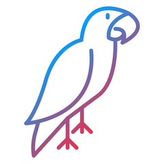 Bird Vector Icon Style