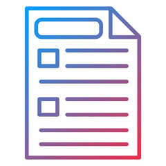 Brief Vector Icon Style