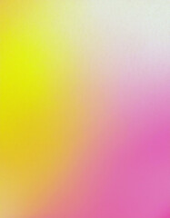 Vibrant Yellow to Pink Gradient Background: A smooth, captivating blend of warm hues creating a cheerful and energetic atmosphere.