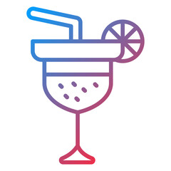 Lemon Juice Vector Icon Style