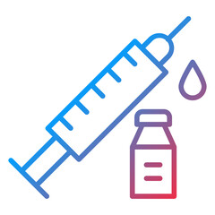 Injection Vector Icon Style