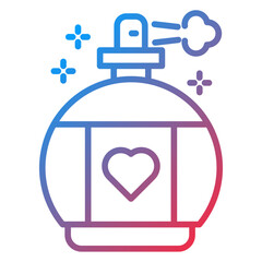 Perfume Vector Icon Style