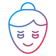 Dark Circles Vector Icon Style