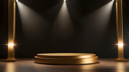 Setting the Scene: Gold Backgrounds for Event Storytelling