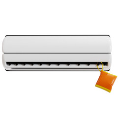 Air Conditioner with Hanging Air Freshener