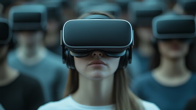 Attending VR events, virtual reality gatherings