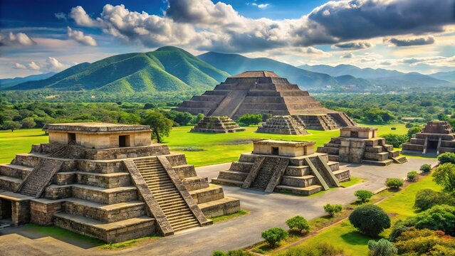 Fascinating ancient civilizations of Mesoamerica including the Aztecs and the Olmecs showcased through Forced Perspective