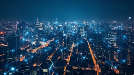 internet-connected wireless city