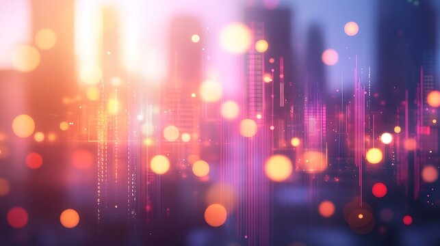 A dynamic wave of data and binary code transitioning into the New Year