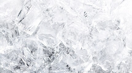 A frost-themed poster template showcases a crisp icy backdrop, offering generous space for personalized designs or text on a white canvas.