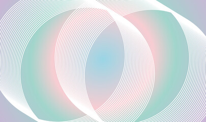 abstract vector background with waves