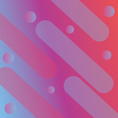 This vector image features a cheerful and colorful abstract design, consisting of several transparent square shapes with bright colored borders such as red, blue, green, yellow, orange, purple etc