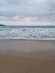 This is Sampo Beach in Gangwon-do, South Korea.