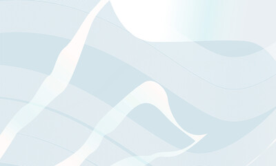 Abstract design with soft and calm nuances. The background is dominated by light blue with white gradation, creating a cool and clean impression.