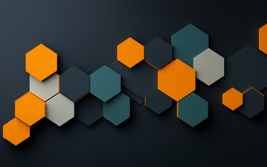 Background of e-commerce product booth integrating fashion and technology elements
