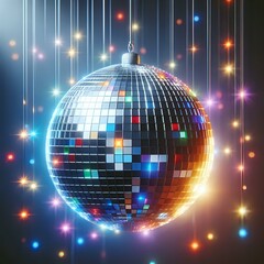 Obraz premium shiny disco ball