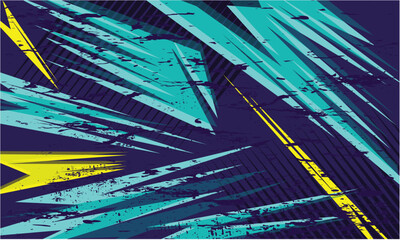 background with gradient line motif in cool blue color.
