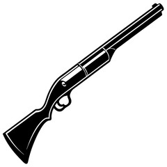 illustration of a shotgun