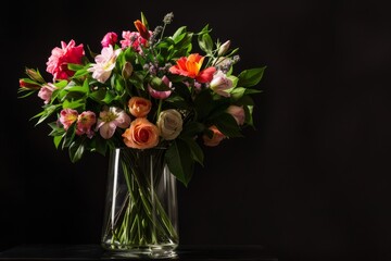 Obraz premium Fragile arrangements with delicate flowers, showcasing the beauty of nature's intricate designs and soft colors.